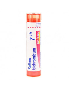 Kalium Bichromicum tube Granules Boiron. 4g 7CH rouge