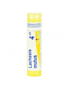 Lachesis Mutus Tube Granules Boiron. 4G 4CH jaune