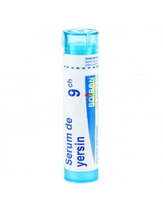 Serum de Yersin Tube Granules Boiron. 4g 9CH bleu