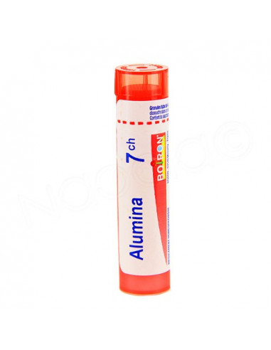 Alumina tube Granules Boiron. 4g 7CH rouge