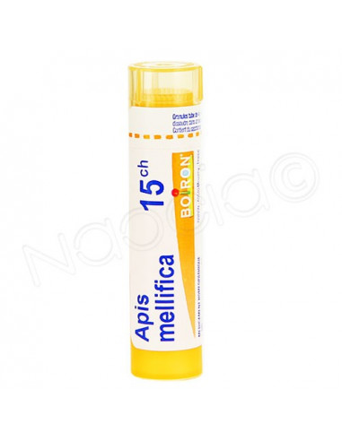 Apis Mellifica Tube Granules Boiron. 4g 15CH orange