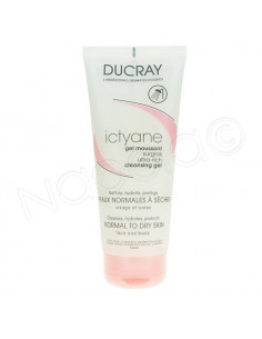 Ducray Ictyane Gel Moussant Surgras Tube 200 ml