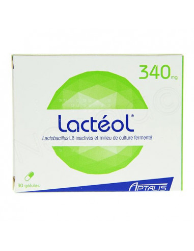 Lactéol 340mg Gélules 30 gélules