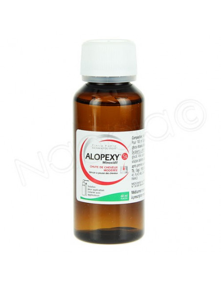 Alopexy 5 % Solution application cutanée 3 flacons 60ml  - 2