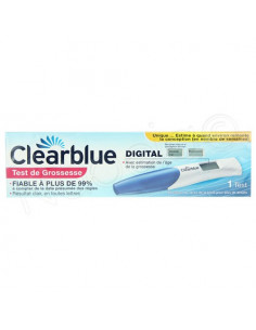 Clearblue Test de Grossesse Digital Boite de 1 test