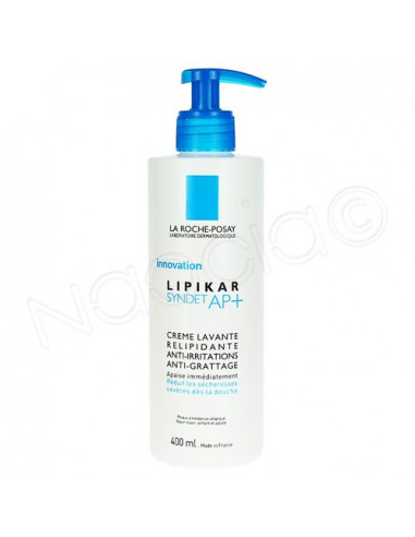 La Roche Posay Lipikar Syndet AP+ Crème Lavante Relipidante anti-grattage 400 ml