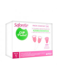SAFORELLE CUP PROTECT Coupelle menstruelle Taille 1